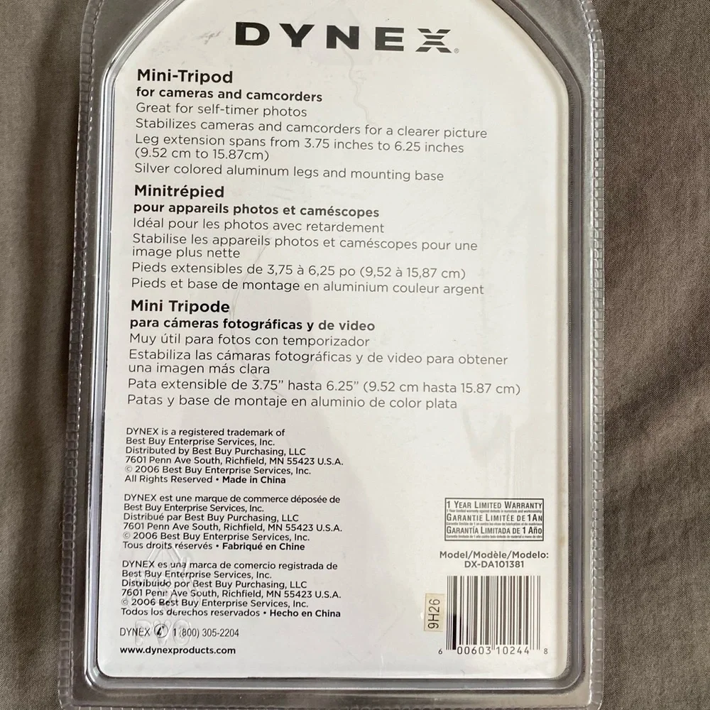 Dynex Mini-Tripod